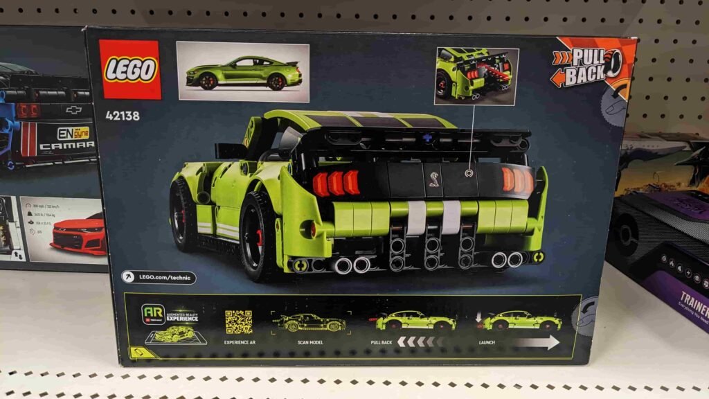 42138 Ford Mustang Shebly GT500 Lego Review (Technic) - Brick Building Babe