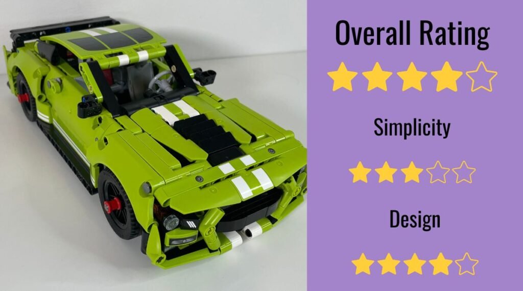 42138 ford mustang shelby gt500 lego set review featured image