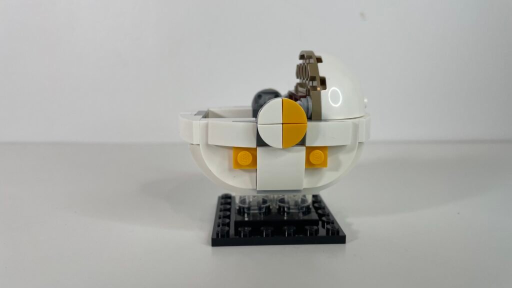 75317 hovering pram lego set side image